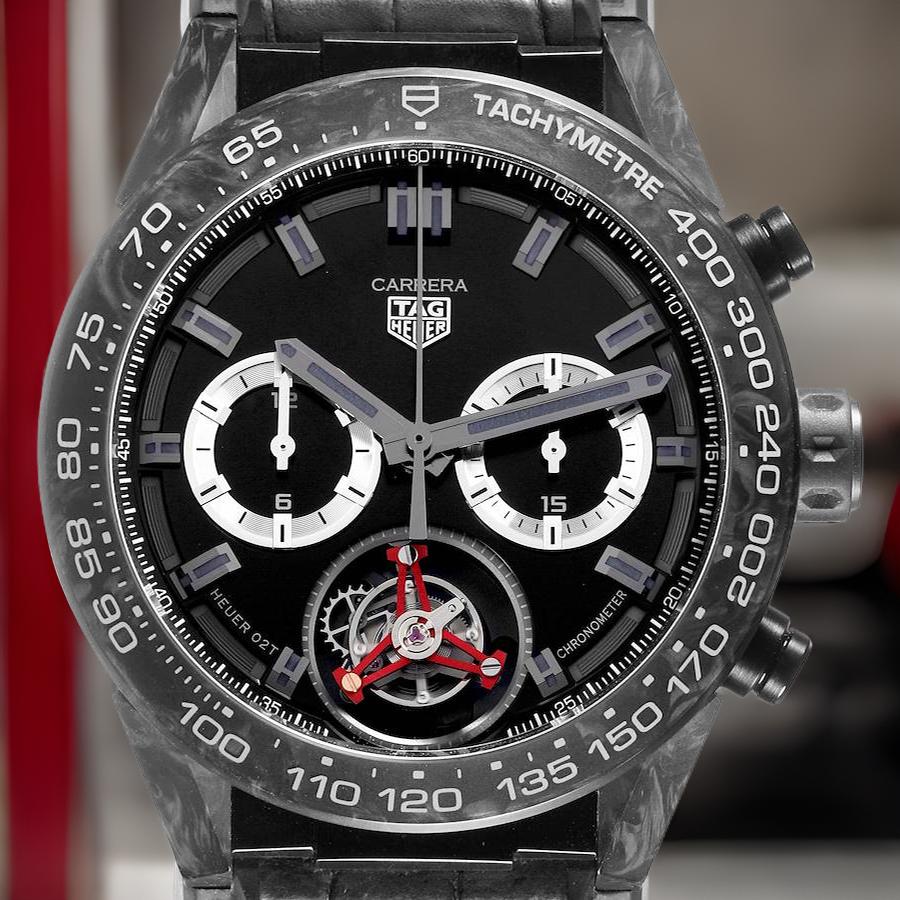 THR Carrera Omotesando Boutique LE Titanium Carbon Watch Watchoid