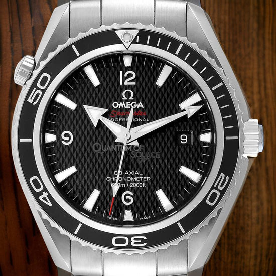 OMG Planet Ocean Quantum Solace Limited Edition Steel Mens Watch Watchoid