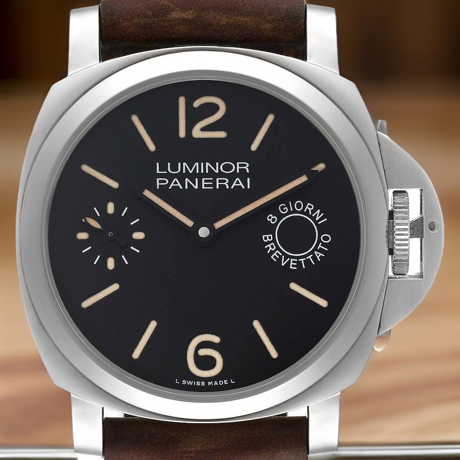 PRI Luminor Marina 8 Days Limited Edition Steel Mens Watch Watchoid