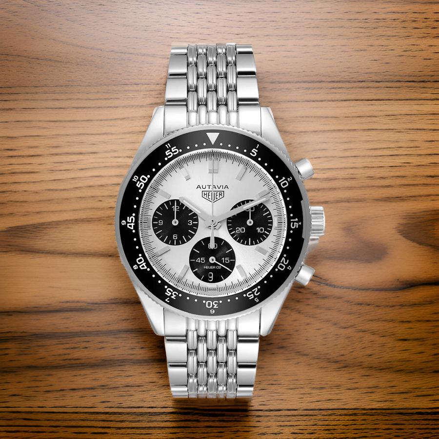 THR Autavia Heritage Limited Edition Steel Mens Watch Watchoid