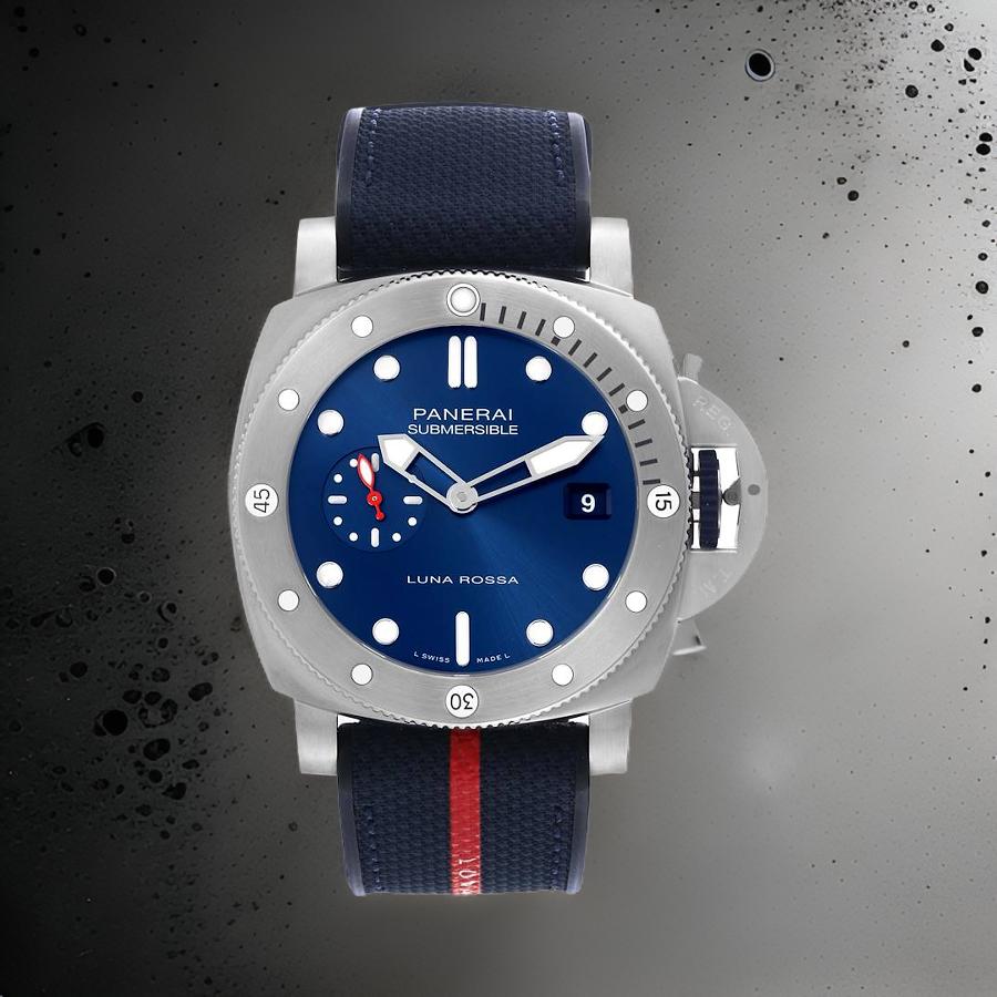 PRI Submersible LE Steel Blue Dial Mens Watch Watchoid