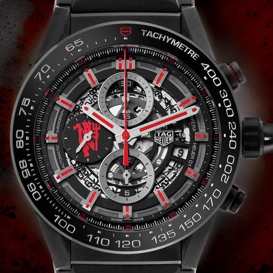 THR Carrera Manchester United Limited Edition Steel Mens Watch Watchoid