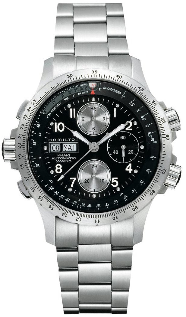 HML Watch Khaki Aviation X-Wind Auto Chrono