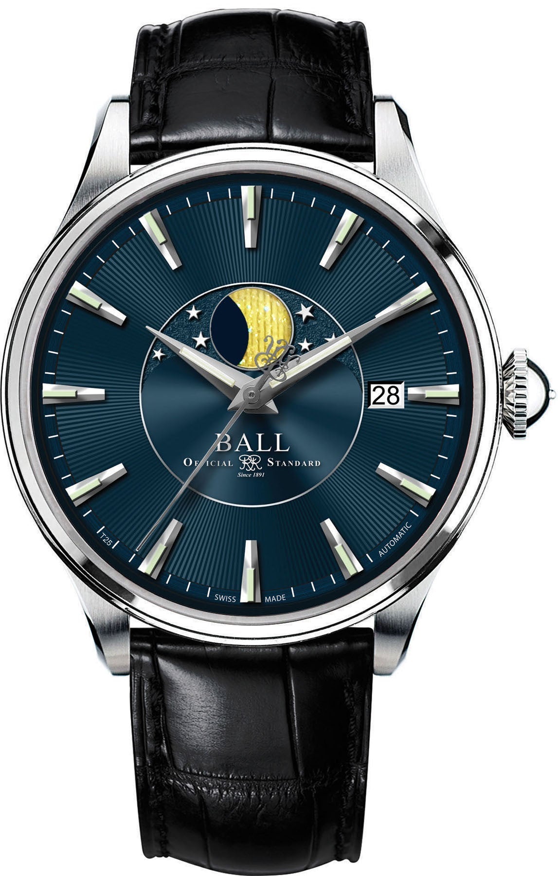 BL Watch Company Trainmaster Moon Phase