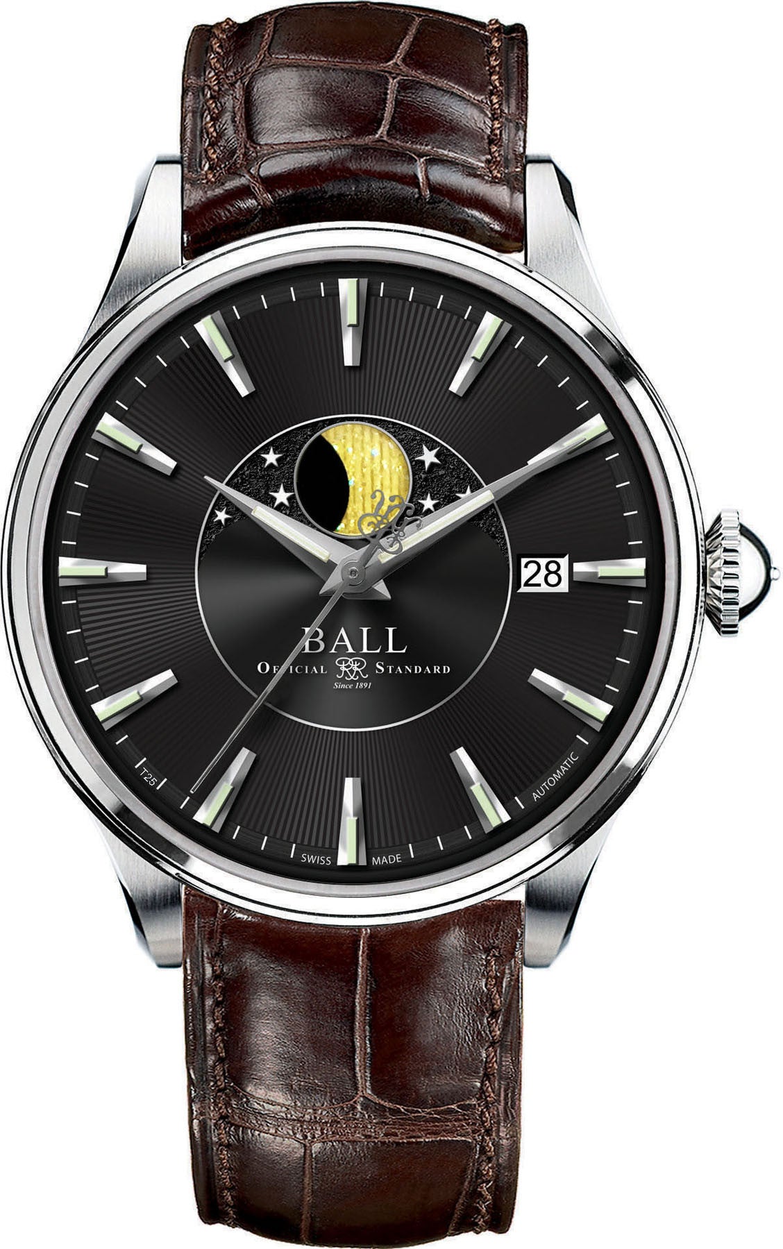 BL Watch Company Trainmaster Moon Phase