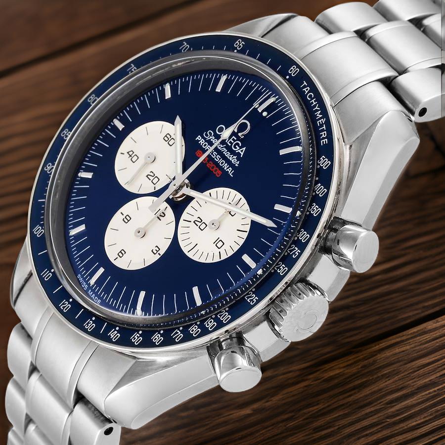 OMG Speedmaster Gemini IV 40th Anniversary Limited Edition Steel Mens Watch Watchoid