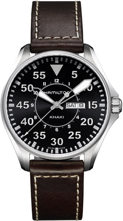 HML Watch Khaki Aviation Pilot Quartz