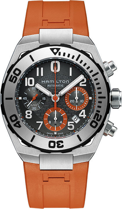 HML Watch Khaki Navy SUB Auto Chrono