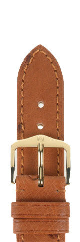 HIR Strap Massai Ostrich Goldbrown Large 19mm