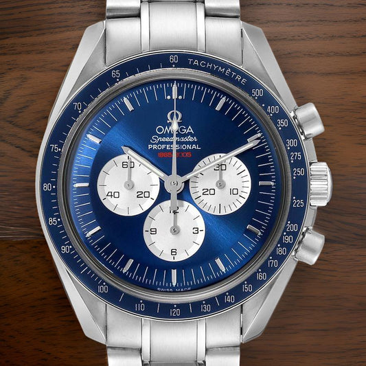 OMG Speedmaster Gemini IV 40th Anniversary Limited Edition Steel Mens Watch Watchoid