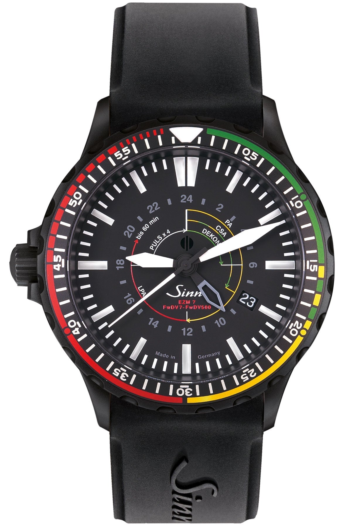 SN Watch EZM 7 S Rubber Black Limited Edition