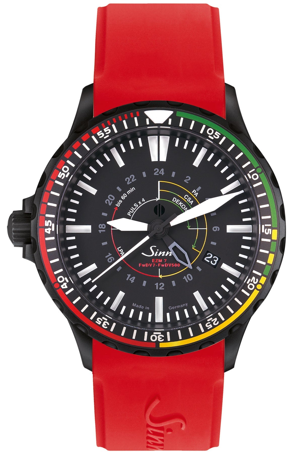 SN Watch EZM 7 S Rubber Red Limited Edition