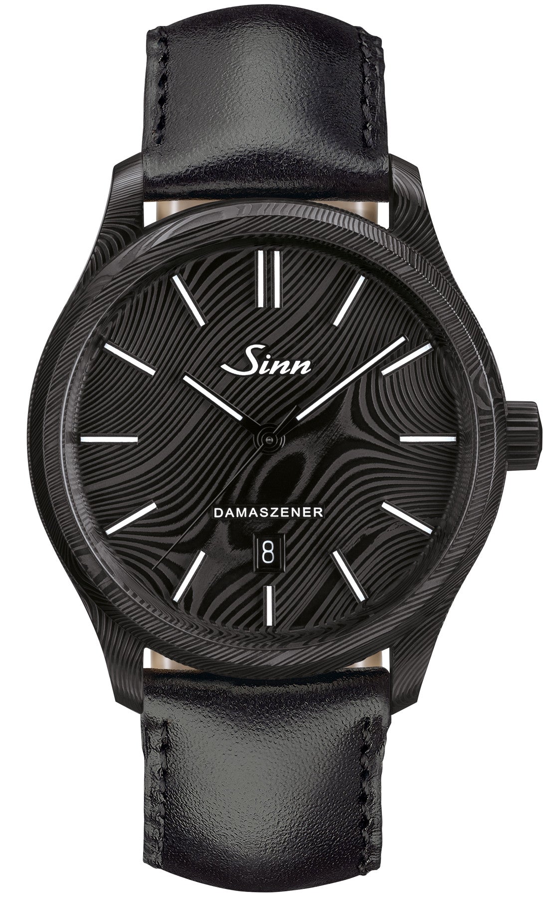 SN Watch 18 S Damascus Steel Limited Edition Calfskin